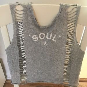 SoulCycle Cut-Out Tank/Muscle Tee